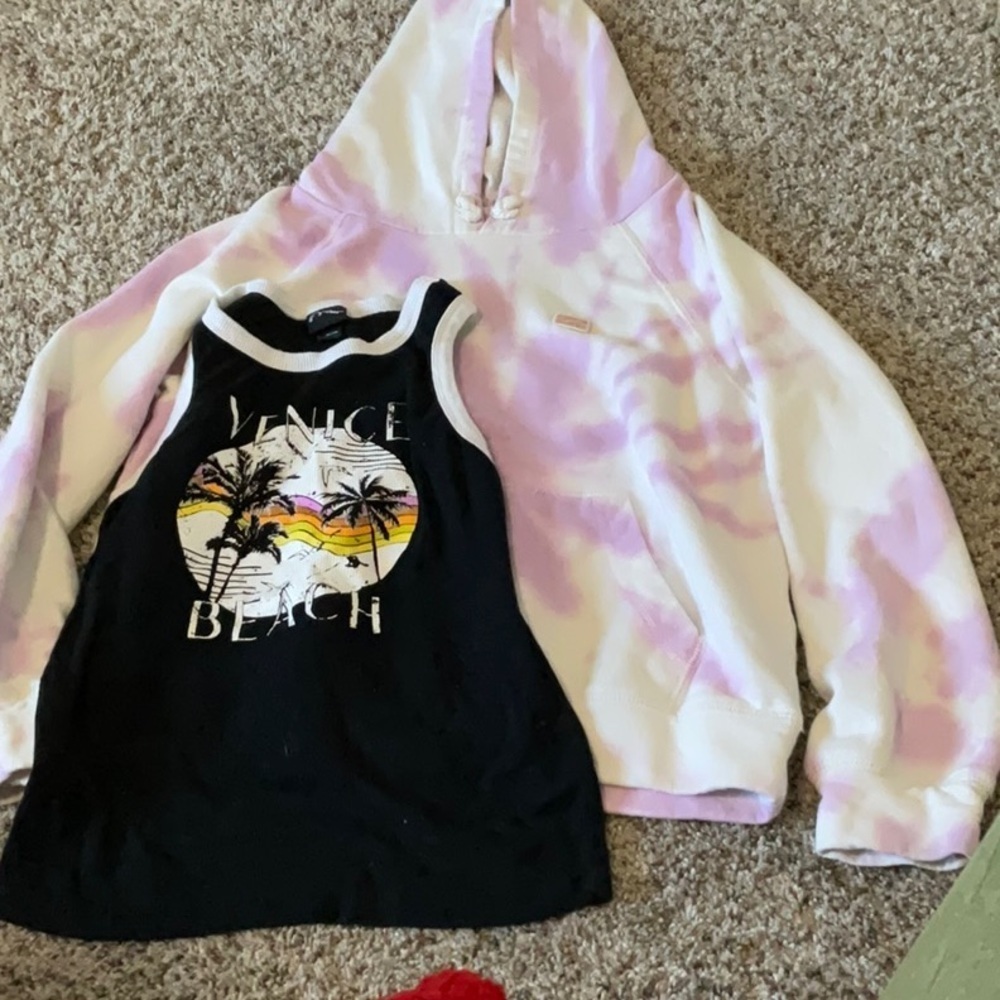 Billabong Black Hoodie Sweatshirt